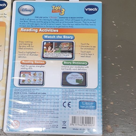 VTech V reader animated e-book system. - Picture 5 of 6